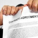 Ripping up a contract agreement