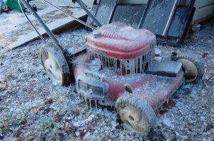 Frozen Lawnmower